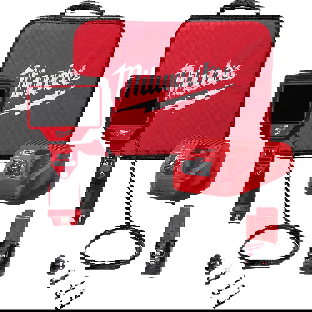 Borescopes & Borescope Kits; Borescope Type: Inspection Camera ; Magnification: 3x ; Field Of View: 360.000 ; Scope Diameter: 4.3in ; Maximum Viewing Distance: 4ft ; Scope Length: 4ft